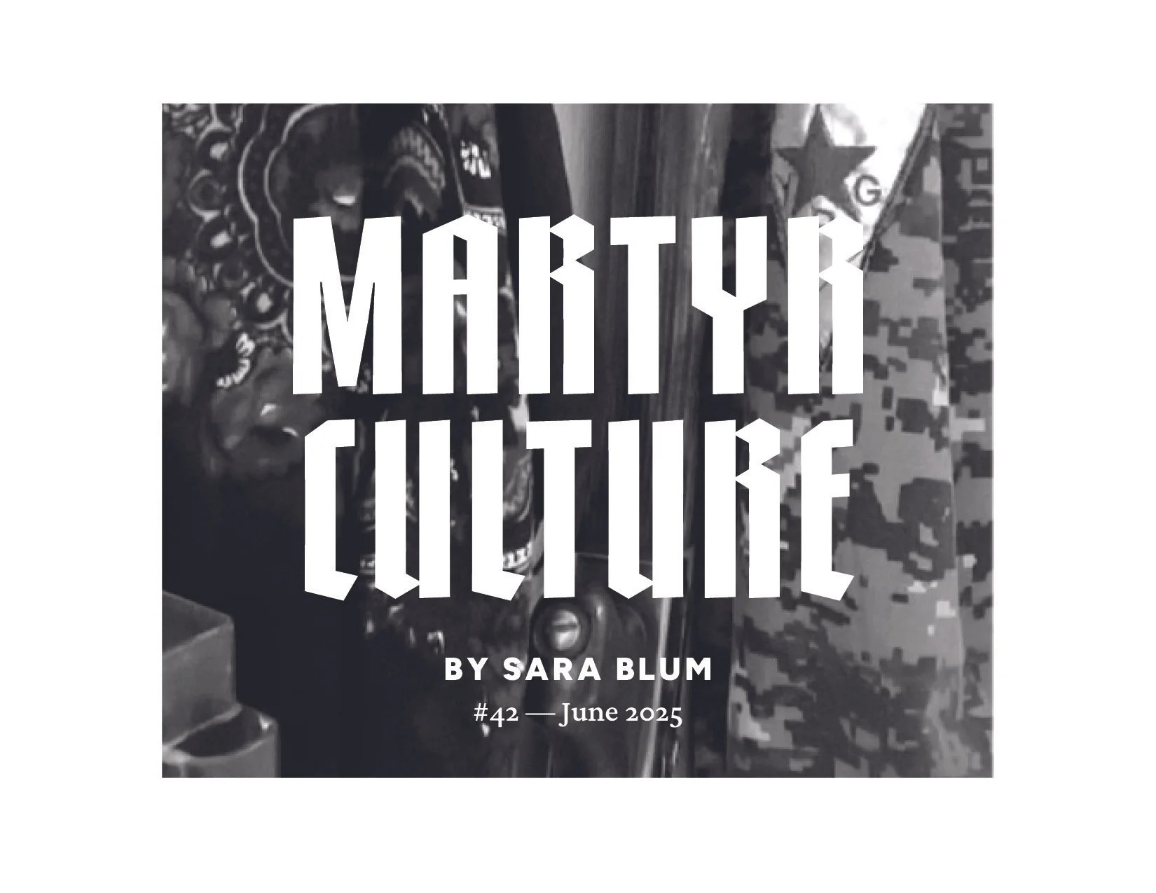 Martyr Culture